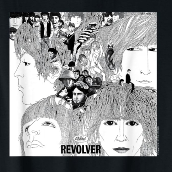 NWOT The Beatles Men's Revolver Tee Shirt 2XL - Picture 2 of 2